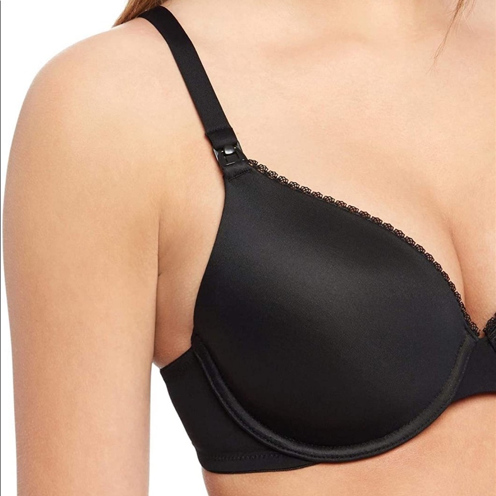 Motherhood Maternity Lightly Lined Full Coverage Nursing Bra 38D . - Picture 3 of 9